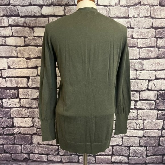 Tommy Bahama Olive Green V-Neck Cardigan Sweater Size XSP - Picture 6 of 9